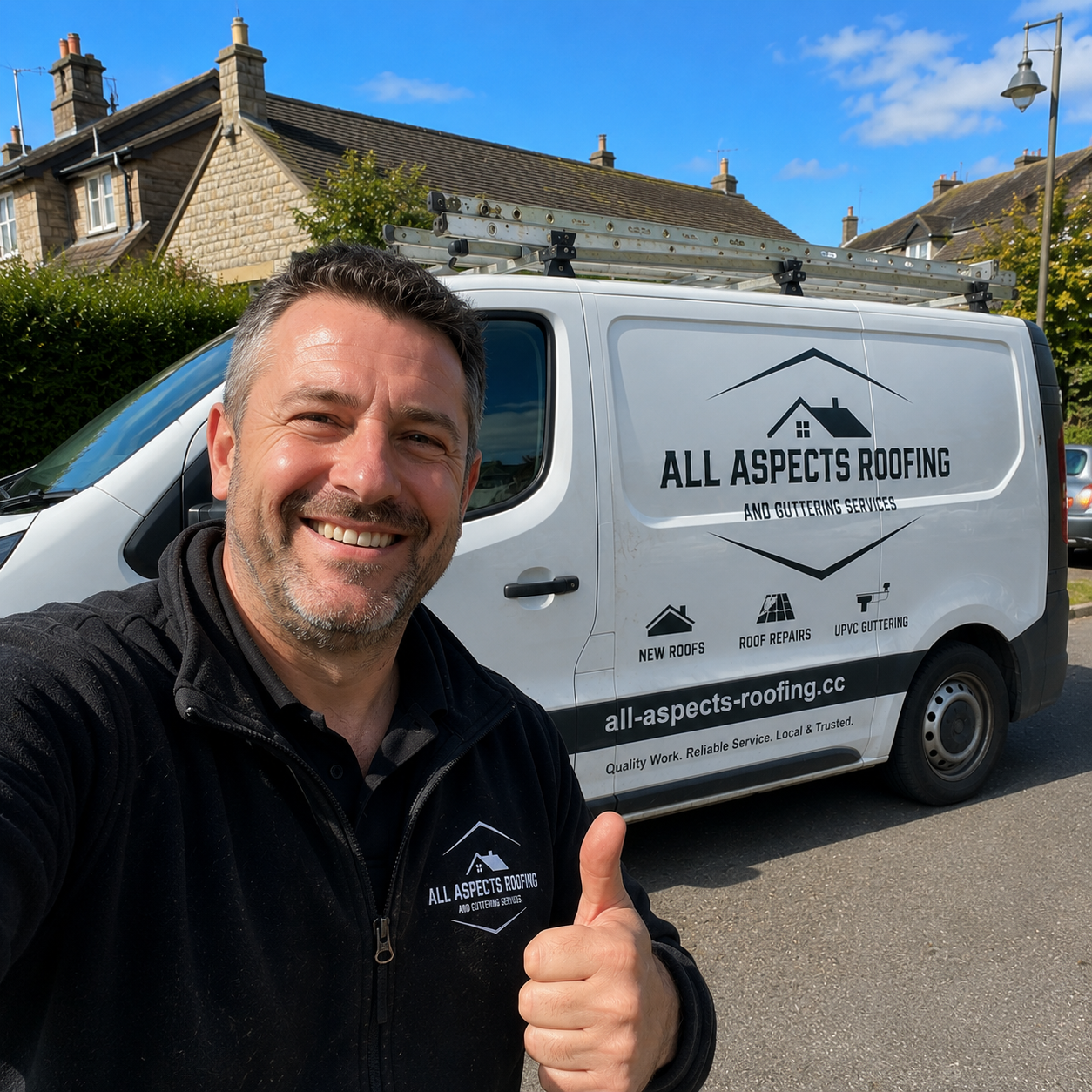 Alex, owner of All Aspects Roofing
